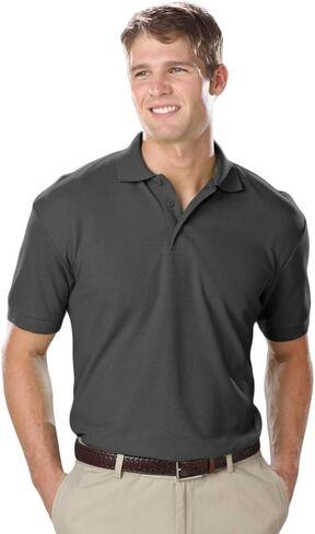 Blue Generation 7500 Men's Soft Touch Short Sleeve Pique Polo in Kuwait