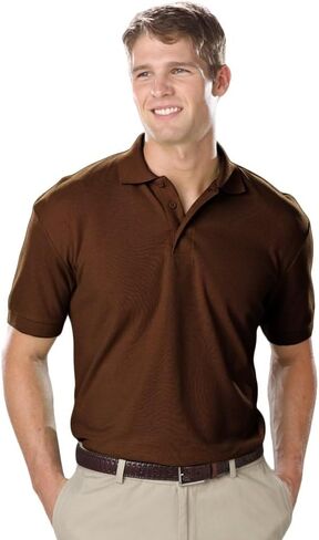 Blue Generation 7500 Men's Soft Touch Short Sleeve Pique Polo in Kuwait