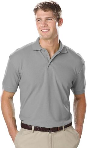 Blue Generation 7500 Men's Soft Touch Short Sleeve Pique Polo in Kuwait