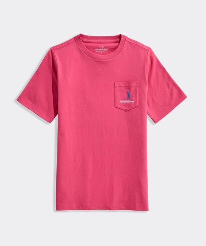 Vineyard Vines Boys' Boys' Golf Silo USA Short-Sleeve Pocket Tee in Kuwait