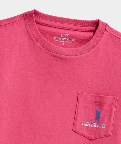 Vineyard Vines Boys' Boys' Golf Silo USA Short-Sleeve Pocket Tee in Kuwait