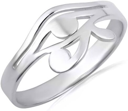 Eye Of Horus Fine Ring Real Solid .925 Steling Silver in Saudi Arabia