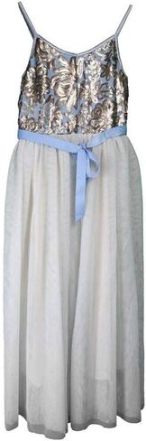 Zunie Big Girl's Size 10 Blue Sequin Dress in Kuwait