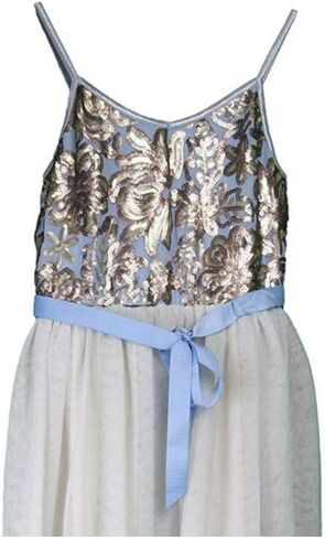 Zunie Big Girl's Size 10 Blue Sequin Dress in Kuwait