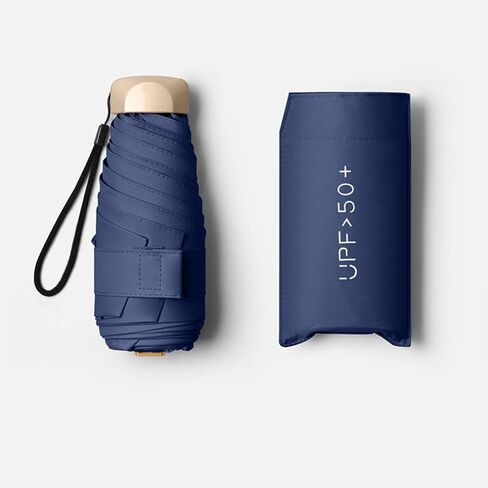 Compact Umbrella Mini For Purse, Foldable Travel Sun Umbrella UV Protection, Small Folding Umbrella in Kuwait