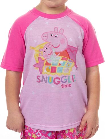 بيجامة INTIMO Peppa Pig للفتيات الصغيرات مجموعة نوم قصيرة من PJ in Kuwait