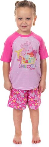 INTIMO Peppa Pig Pajamas Toddler Girls' Snuggle Time Short PJ Sleep Set in Saudi Arabia