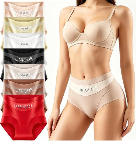 Unique Underwear - Unique Tummy Control Underwear for Women, High Waist Soft Stretch Seamless Body Shaper Briefs in Kuwait