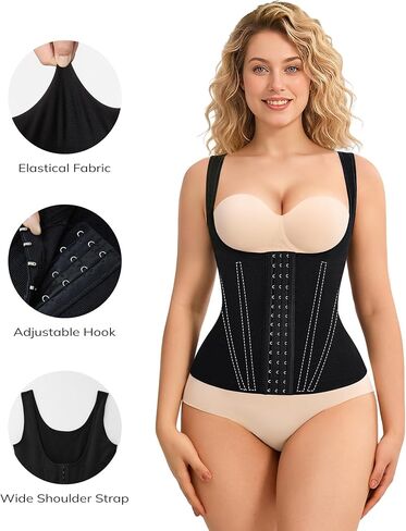 LODAY Waist Trainer for Women Corset Shapewear Tummy Control Postpartum Faja Body Shaper Waist Cincher in Saudi Arabia
