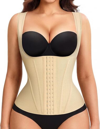 LODAY Waist Trainer for Women Corset Shapewear Tummy Control Postpartum Faja Body Shaper Waist Cincher in Saudi Arabia