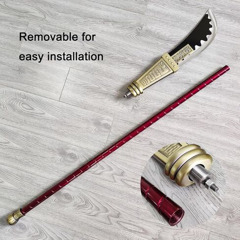 78 Inch Full Metal Whitebeard Pirate Broadsword Anime Role Playing for Collection, Display in Saudi Arabia