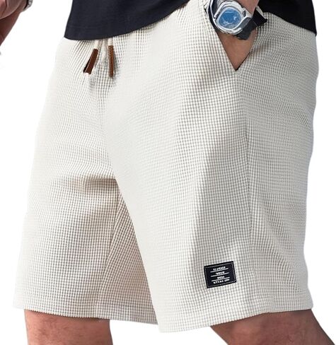 Nathan | Elegant Easy-Fit Shorts, Mens Casual Shorts Lightweight Comfortable Relaxed Fit in Kuwait