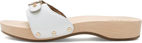 Dr. Scholl's, Womens, Original Pescura Slide Sandals, White, 7, Medium in Kuwait