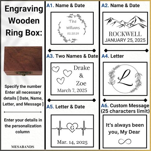 Custom Engraved Men's Wedding Ring Rose Gold Tungsten Guitar String, Meteorite & Gold Leaf Foil Inlay, Personalized Wooden Ring Box - 8mm Comfort Fit in Saudi Arabia