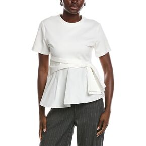 Oversized Crew Neck Bow Top in Saudi Arabia