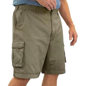 ROCXL Big & Tall Men's Cotton Cargo Shorts Expandable Waist Sizes 46 to 66 in Saudi Arabia