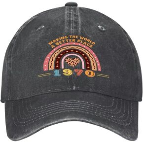 Birthday Gifts for Men Women, Personalized 18th - 101th Birthday Gifts, 1924-2006 Vintage Hat Baseball Cap in Saudi Arabia