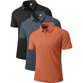 NELEUS Men's Polo Shirt Quick Dry Performance Short Sleeve Tactical Shirts Pique Jersey Golf Shirt in Kuwait