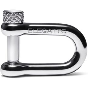 Elegatto Classic Mini Shackle Replacement | Polished & Brushed Stainless Steel Finishes | Compatible Helix & Viva Bracelets in Saudi Arabia