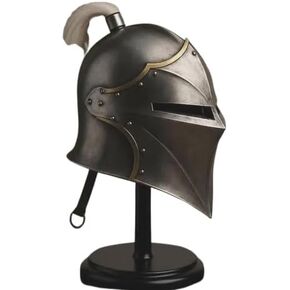 Medieval Gothic Knight Helmet Steel Armor – Wearable LARP, Cosplay & Halloween Costume in Saudi Arabia