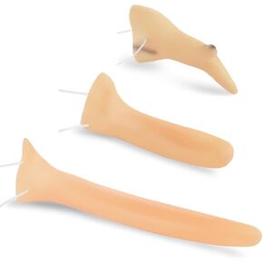Long Nose Halloween Costume Accessories Latex Prosthetic Big Nose Funny Jumbo Ears in Saudi Arabia