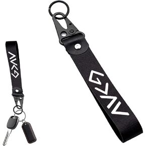 MDXMY Christian Wristlet Keychain with God Is Greater Bible Verse - Fabric Wrist Strap With Key Ring, Ideal Christian Gifts for Men Women, Durable Car Keys, Wallets, Jeans Decorations in Saudi Arabia