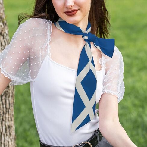 Cute Flag Headband Scarf Hair Neck Scarf For Women Purse Scarf For Bag Headscarf Bandana Accessories in Kuwait