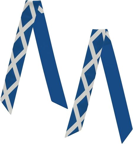 Cute Flag Headband Scarf Hair Neck Scarf For Women Purse Scarf For Bag Headscarf Bandana Accessories in Kuwait