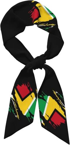 Cute Flag Headband Scarf Hair Neck Scarf For Women Purse Scarf For Bag Headscarf Bandana Accessories in Kuwait