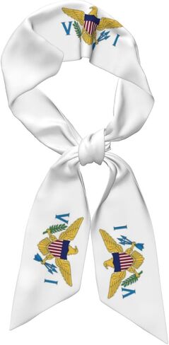 Cute Flag Headband Scarf Hair Neck Scarf For Women Purse Scarf For Bag Headscarf Bandana Accessories in Kuwait