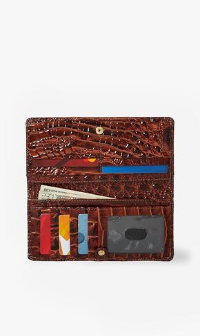 BRAHMIN Ady Wallet - Navy Bonaire in Kuwait