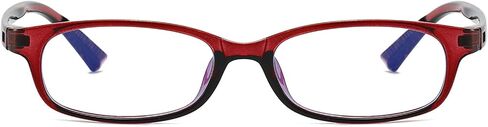 Trendy Rectangular Glasses for Women Men Narrow Square Blue Light Blocking Fake Eyewear Y2K Cosplay Glasses in Saudi Arabia