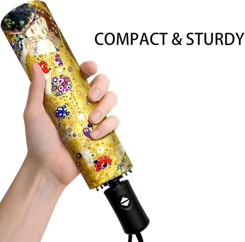 Berkin Arts Compact Umbrella for Rain and Sun Protection in Kuwait
