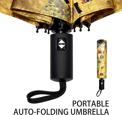 Berkin Arts Compact Umbrella for Rain and Sun Protection in Kuwait