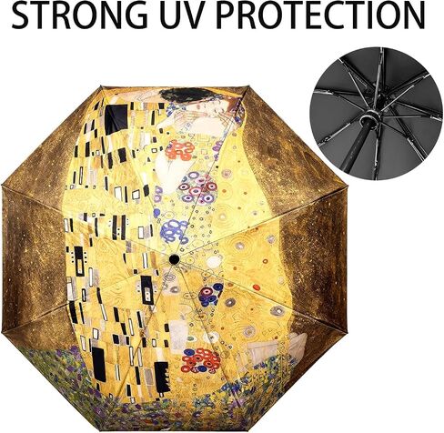 Berkin Arts Compact Umbrella for Rain and Sun Protection in Kuwait