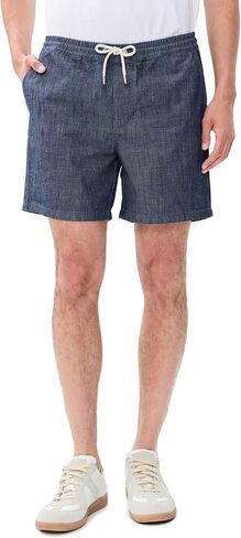 NN07 Men's Gregor Chambray Shorts 6" in Saudi Arabia