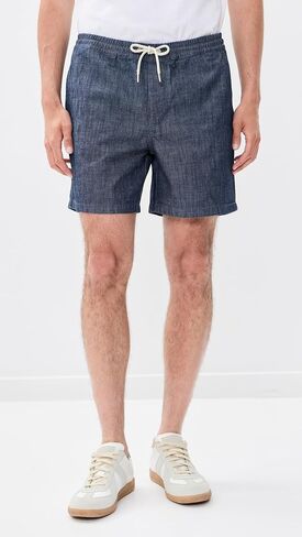 NN07 Men's Gregor Chambray Shorts 6" in Kuwait