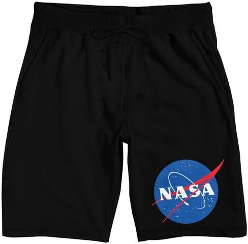 Bioworld NASA Logo Men’s Black Sleep Pajama Shorts in Kuwait