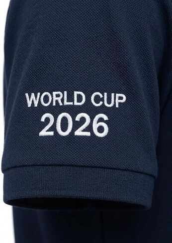 Haiti World Cup 2026 Polo Shirt – Haitian Flag Embroidered Cotton Short Sleeve Polo (Navy Blue) in Saudi Arabia