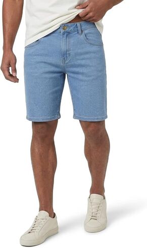 Liloak Mens Jean Shorts Pack, Mens Denim Shorts Stretch Straight Leg Jorts Men Casual Summer Shorts in Kuwait