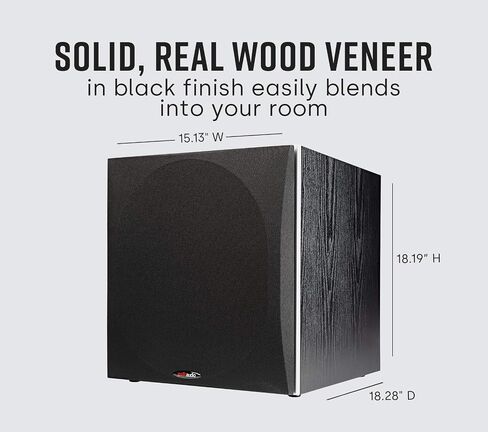 Polk Audio PSW505 12-Inch Powered Subwoofer (Single, Black) in Saudi Arabia