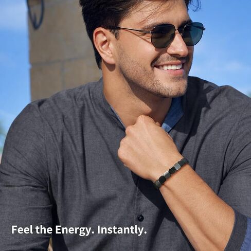 Hematite Bracelet Men Set of 2, Square & Round Bead Bracelets, Grounded Strength and Focus, Restore Confidence and Presence, Inspired Energy Within, Stackable or Solo Wear, Gift for Boyfriend or Father in Saudi Arabia