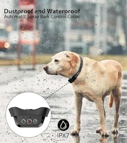 Citronella Dog Bark Collar,Anti Bark Spray Collar,Citronella Dog Bark Training Collar for Small Medium and Large Dogs in Saudi Arabia