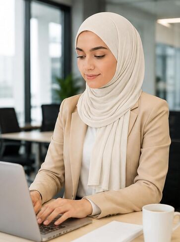 Premium Stretch Cotton Solid Color Scarf for Women, Soft Jersey Shawl Wrap, Large Size Lightweight Everyday Hijab in Saudi Arabia