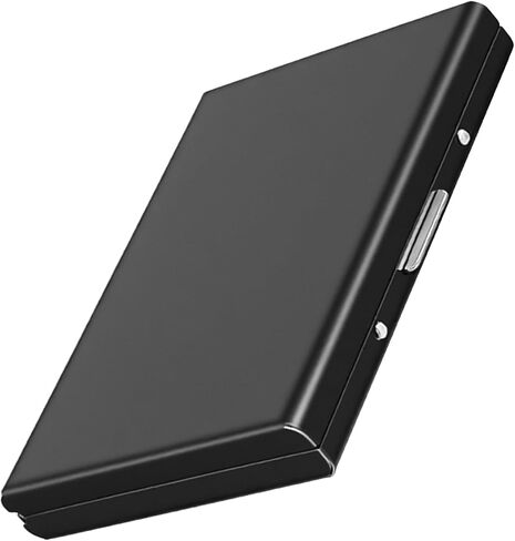 Mabor Metal Business Card Holder, Blocking Credit Cards Case, Slim Stainless Steel Card Protector for Men & Women in Kuwait