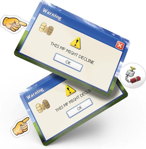 This MF Might Decline Credit Card Skin with Chip – Debit Card Skin, Debit Card Sticker Cover, Credit Card Sticker, Credit Card Cover, Debit Card Cover, Credit Card Stickers Skin (Windows XP) in Saudi Arabia
