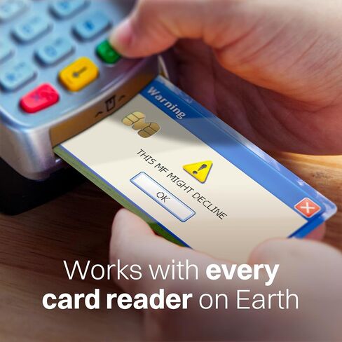 This MF Might Decline Credit Card Skin with Chip – Debit Card Skin, Debit Card Sticker Cover, Credit Card Sticker, Credit Card Cover, Debit Card Cover, Credit Card Stickers Skin (Windows XP) in Saudi Arabia