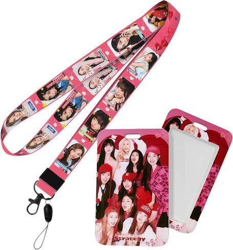 Set -2 ID PhotoCard Holder Case with 2PCS Lanyard id Card Holder in Saudi Arabia