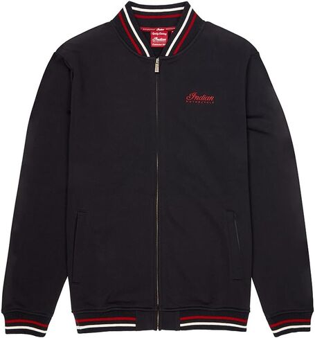 Indian Motorcycle Men's Headdress Zip Thru, Black - 2866380 in Kuwait