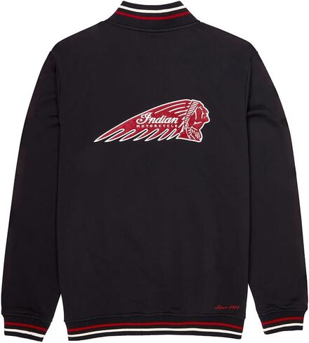 Indian Motorcycle Men's Headdress Zip Thru, Black - 2866380 in Kuwait